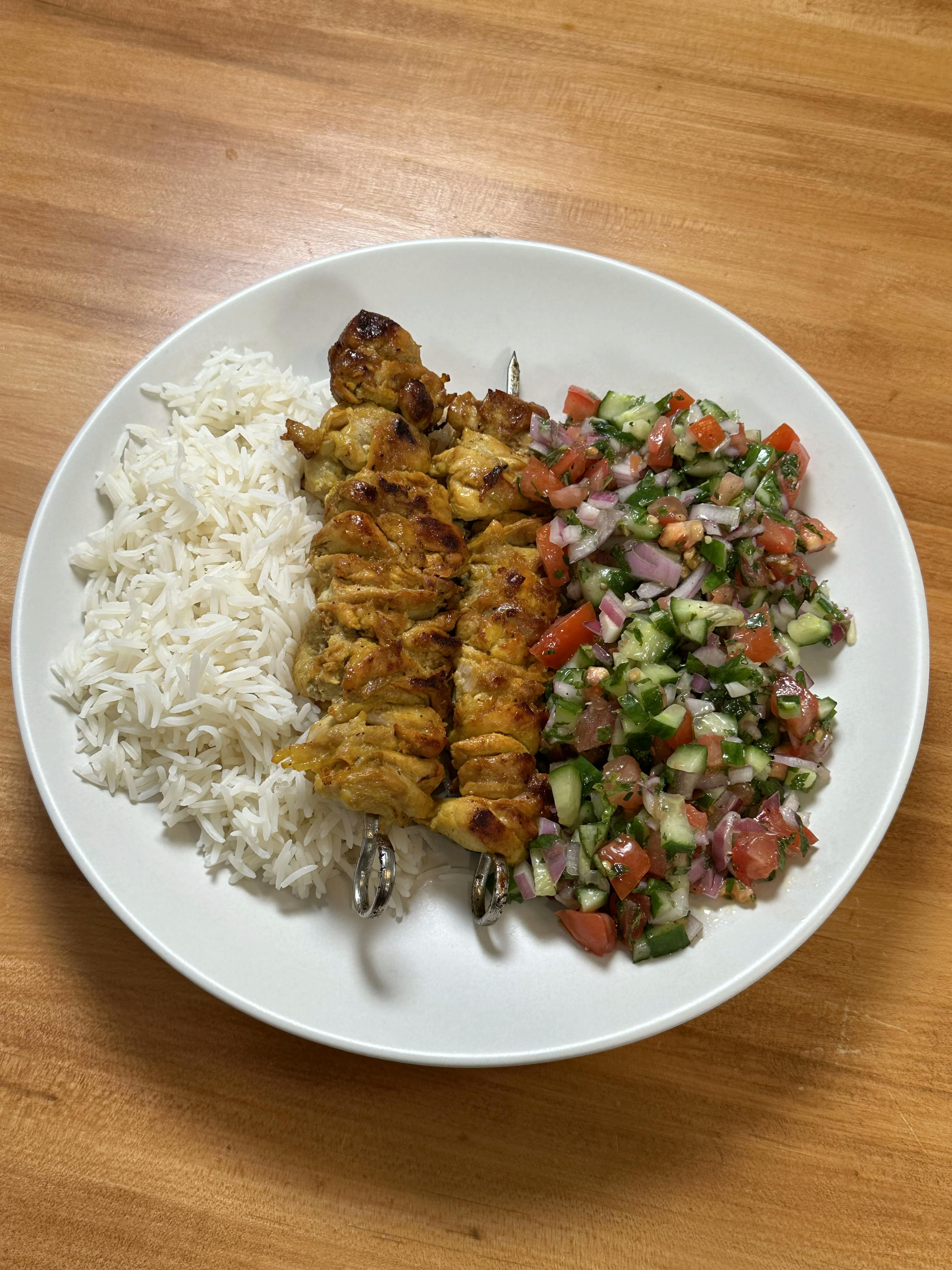 Picture for Weeknight Jujeh Kabob