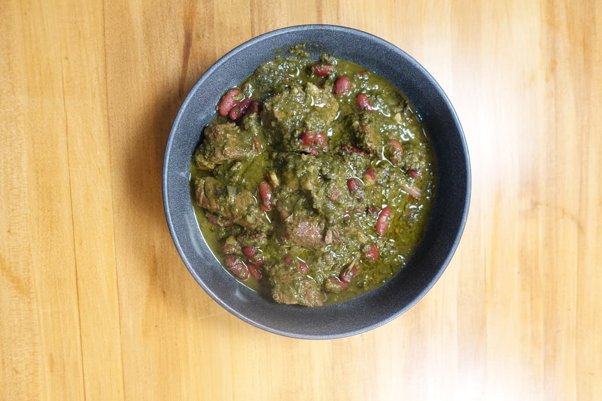 Ghormeh Sabzi by cheffinwithzach